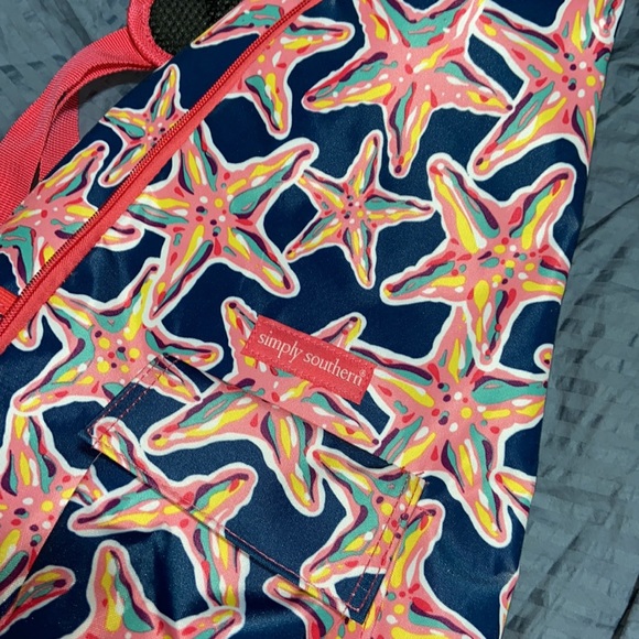 NWOT Simply Southern seastar Casual Fun Sling Shoulder Bag/Backpack - Picture 9 of 10